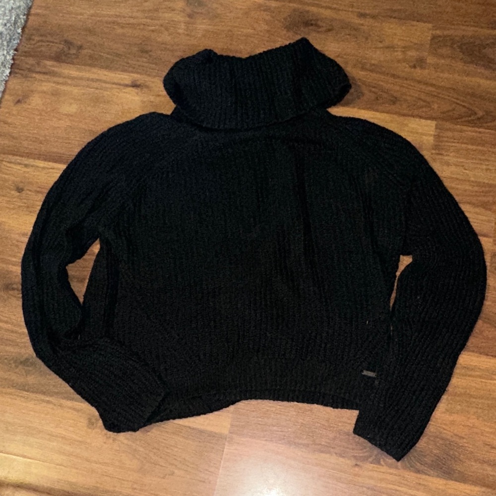 Hollister Black Cowl Neck Sweater